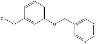 3-[3-(chloromethyl)phenoxymethyl]pyridine