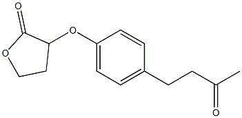 3-[4-(3-oxobutyl)phenoxy]oxolan-2-one