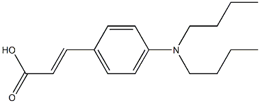 3-[4-(dibutylamino)phenyl]prop-2-enoic acid