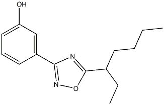 3-[5-(heptan-3-yl)-1,2,4-oxadiazol-3-yl]phenol|