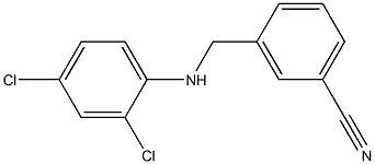  3-{[(2,4-dichlorophenyl)amino]methyl}benzonitrile