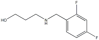 3-{[(2,4-difluorophenyl)methyl]amino}propan-1-ol