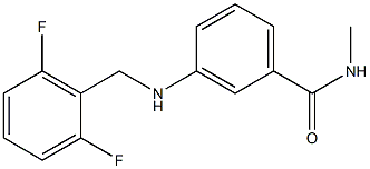 3-{[(2,6-difluorophenyl)methyl]amino}-N-methylbenzamide