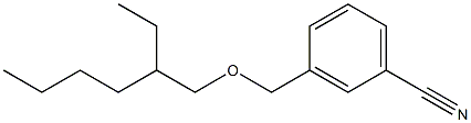 3-{[(2-ethylhexyl)oxy]methyl}benzonitrile Structure