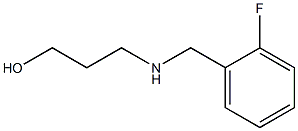 3-{[(2-fluorophenyl)methyl]amino}propan-1-ol|