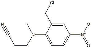 3-{[2-(chloromethyl)-4-nitrophenyl](methyl)amino}propanenitrile