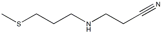 3-{[3-(methylsulfanyl)propyl]amino}propanenitrile