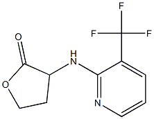 3-{[3-(trifluoromethyl)pyridin-2-yl]amino}oxolan-2-one Structure