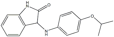 3-{[4-(propan-2-yloxy)phenyl]amino}-2,3-dihydro-1H-indol-2-one