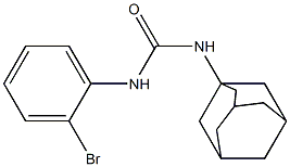 3-adamantan-1-yl-1-(2-bromophenyl)urea Structure