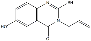 3-allyl-6-hydroxy-2-mercaptoquinazolin-4(3H)-one