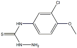 3-amino-1-(3-chloro-4-methoxyphenyl)thiourea