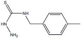 3-amino-1-[(4-methylphenyl)methyl]thiourea