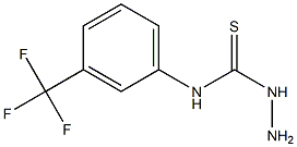 3-amino-1-[3-(trifluoromethyl)phenyl]thiourea Structure