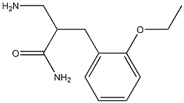 3-amino-2-[(2-ethoxyphenyl)methyl]propanamide Structure