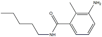 3-amino-2-methyl-N-pentylbenzamide Structure