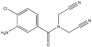  3-amino-4-chloro-N,N-bis(cyanomethyl)benzamide