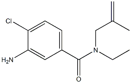 3-amino-4-chloro-N-ethyl-N-(2-methylprop-2-enyl)benzamide