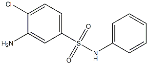  3-amino-4-chloro-N-phenylbenzene-1-sulfonamide