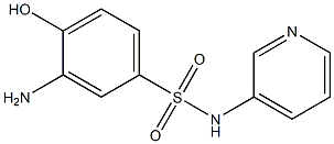 3-amino-4-hydroxy-N-(pyridin-3-yl)benzene-1-sulfonamide,,结构式