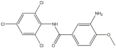 3-amino-4-methoxy-N-(2,4,6-trichlorophenyl)benzamide