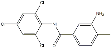 3-amino-4-methyl-N-(2,4,6-trichlorophenyl)benzamide