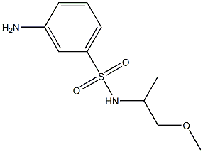 3-amino-N-(1-methoxypropan-2-yl)benzene-1-sulfonamide