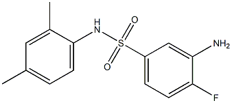 3-amino-N-(2,4-dimethylphenyl)-4-fluorobenzene-1-sulfonamide|