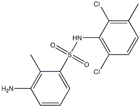 3-amino-N-(2,6-dichloro-3-methylphenyl)-2-methylbenzene-1-sulfonamide