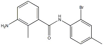 3-amino-N-(2-bromo-4-methylphenyl)-2-methylbenzamide