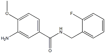 3-amino-N-(2-fluorobenzyl)-4-methoxybenzamide|