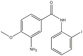 3-amino-N-(2-iodophenyl)-4-methoxybenzamide Structure
