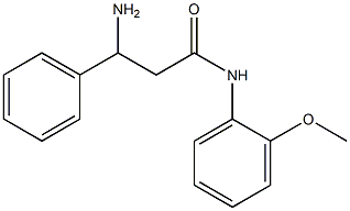 3-amino-N-(2-methoxyphenyl)-3-phenylpropanamide|