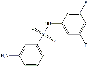 3-amino-N-(3,5-difluorophenyl)benzenesulfonamide