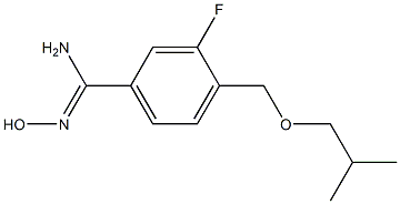  3-fluoro-N'-hydroxy-4-(isobutoxymethyl)benzenecarboximidamide