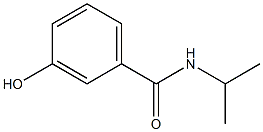 3-hydroxy-N-(propan-2-yl)benzamide Structure