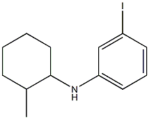 3-iodo-N-(2-methylcyclohexyl)aniline Structure