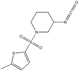 3-isocyanato-1-[(5-methylthiophene-2-)sulfonyl]piperidine