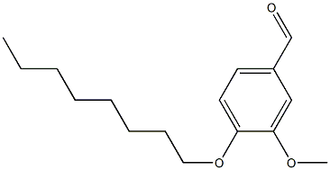 3-methoxy-4-(octyloxy)benzaldehyde Structure