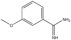 3-methoxybenzenecarboximidamide Struktur