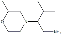 3-methyl-2-(2-methylmorpholin-4-yl)butan-1-amine