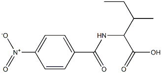 3-methyl-2-[(4-nitrobenzoyl)amino]pentanoic acid