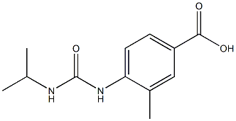 3-methyl-4-[(propan-2-ylcarbamoyl)amino]benzoic acid