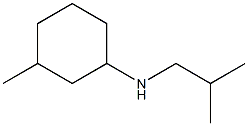 3-methyl-N-(2-methylpropyl)cyclohexan-1-amine