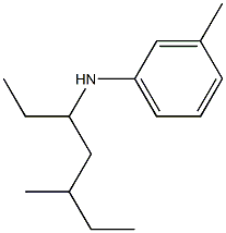 3-methyl-N-(5-methylheptan-3-yl)aniline Structure