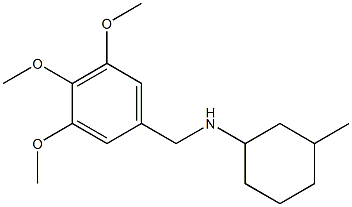  3-methyl-N-[(3,4,5-trimethoxyphenyl)methyl]cyclohexan-1-amine