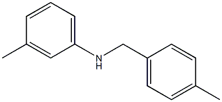  3-methyl-N-[(4-methylphenyl)methyl]aniline