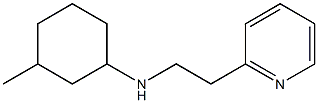 3-methyl-N-[2-(pyridin-2-yl)ethyl]cyclohexan-1-amine|