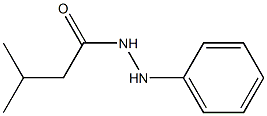 3-methyl-N'-phenylbutanehydrazide Struktur