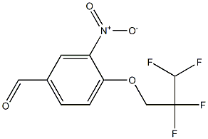  3-nitro-4-(2,2,3,3-tetrafluoropropoxy)benzaldehyde